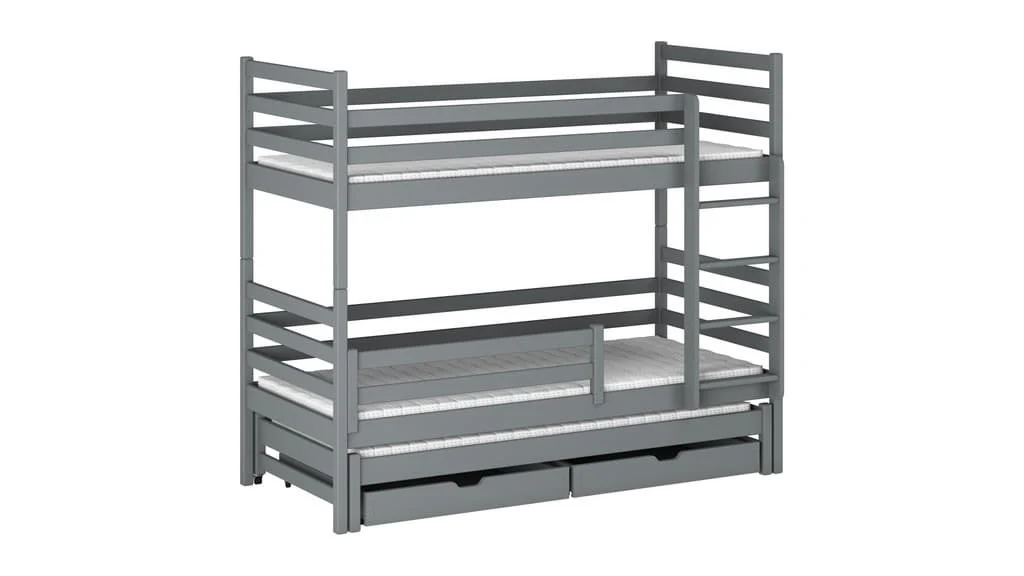Luke Bunk Bed with Trundle and Storage - Image 10