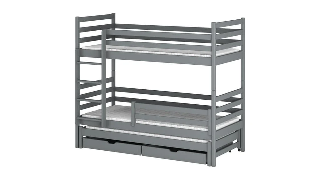 Luke Bunk Bed with Trundle and Storage - Image 11