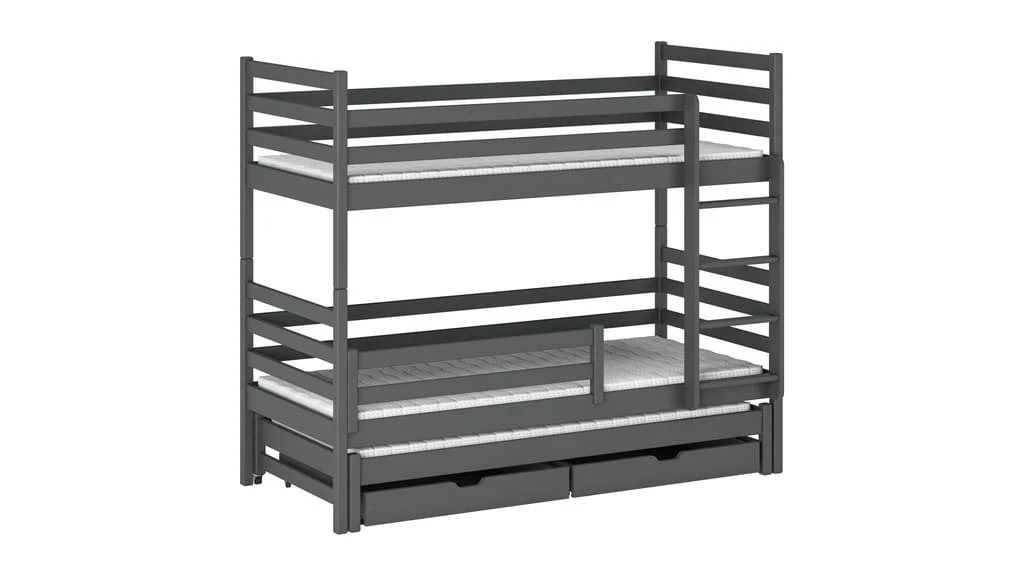 Luke Bunk Bed with Trundle and Storage - Image 12
