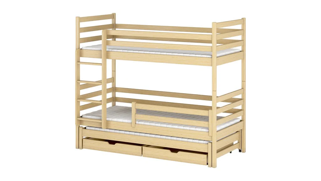 Luke Bunk Bed with Trundle and Storage - Image 15