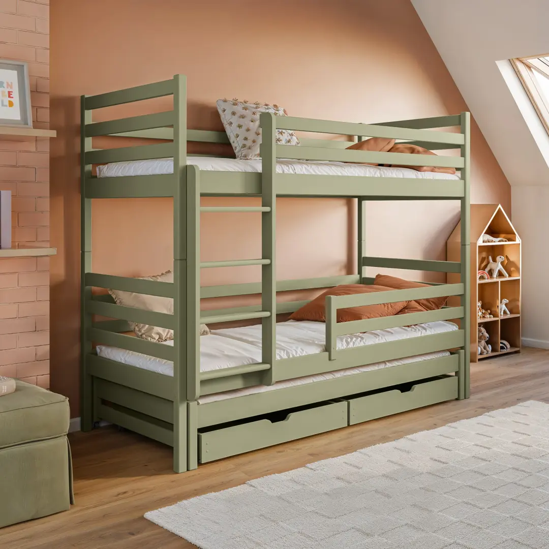 Luke Bunk Bed with Trundle and Storage - Image 18