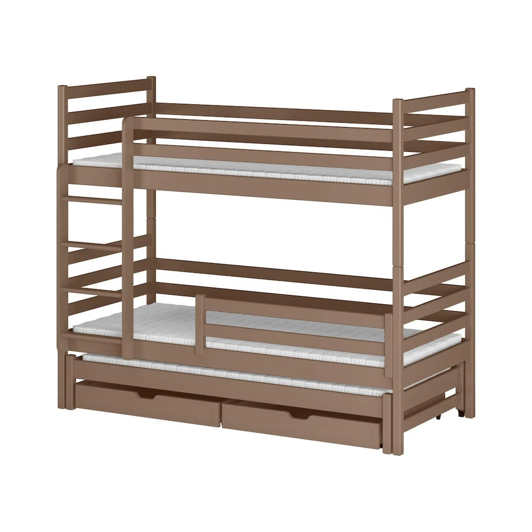 Luke Bunk Bed with Trundle and Storage - Image 21