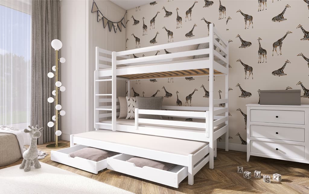 Luke Bunk Bed with Trundle and Storage - Image 3