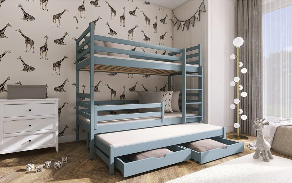 Luke Bunk Bed with Trundle and Storage - Image 8