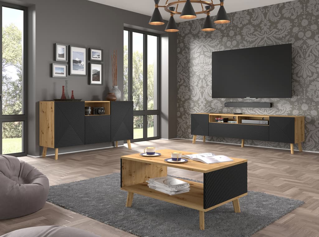 Luxi Sideboard Cabinet 146cm - Image 4