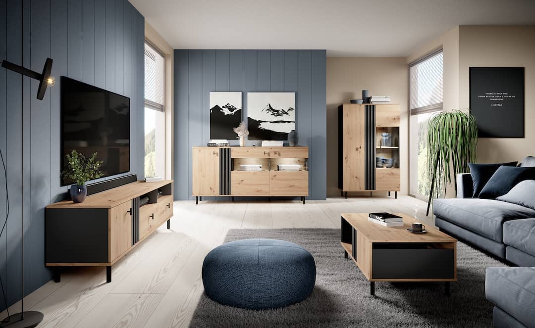 Madis TV Cabinet 165cm - Image 3