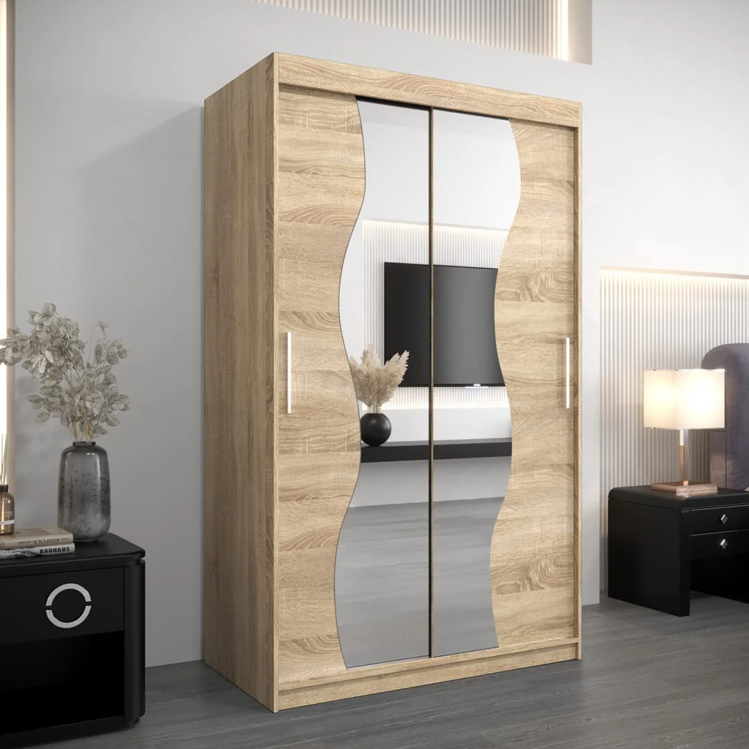 Madrid Sliding Door Wardrobe 120cm - Image 14