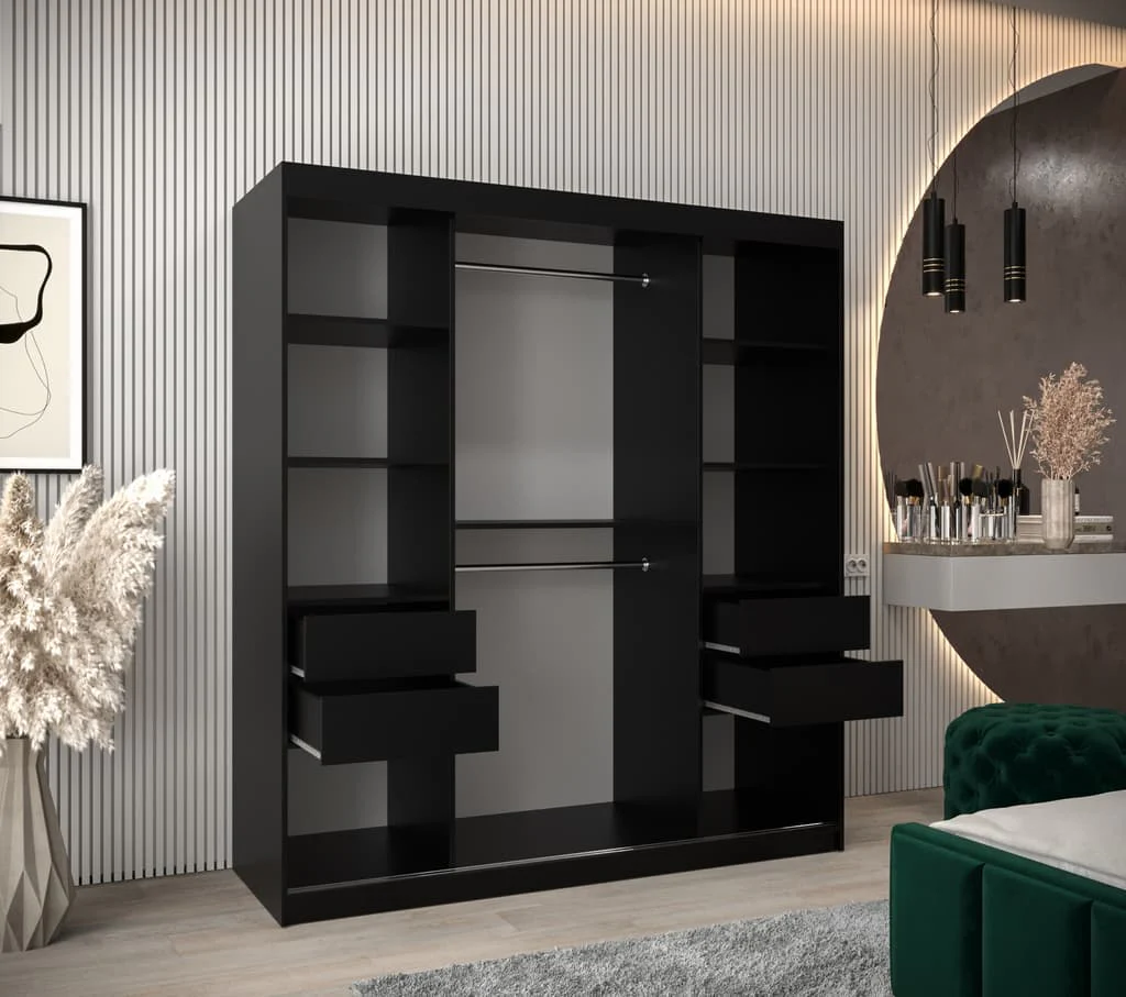 Madrid Sliding Door Wardrobe 180cm - Image 13