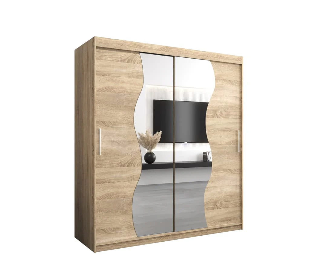 Madrid Sliding Door Wardrobe 180cm - Image 15