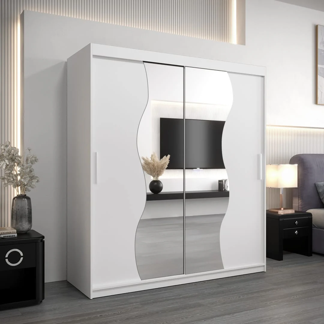 Madrid Sliding Door Wardrobe 180cm - Image 6
