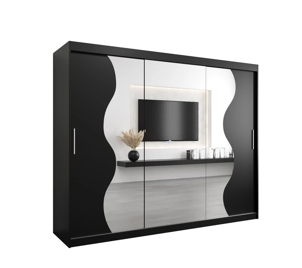 Madrid Sliding Door Wardrobe 250cm - Image 11