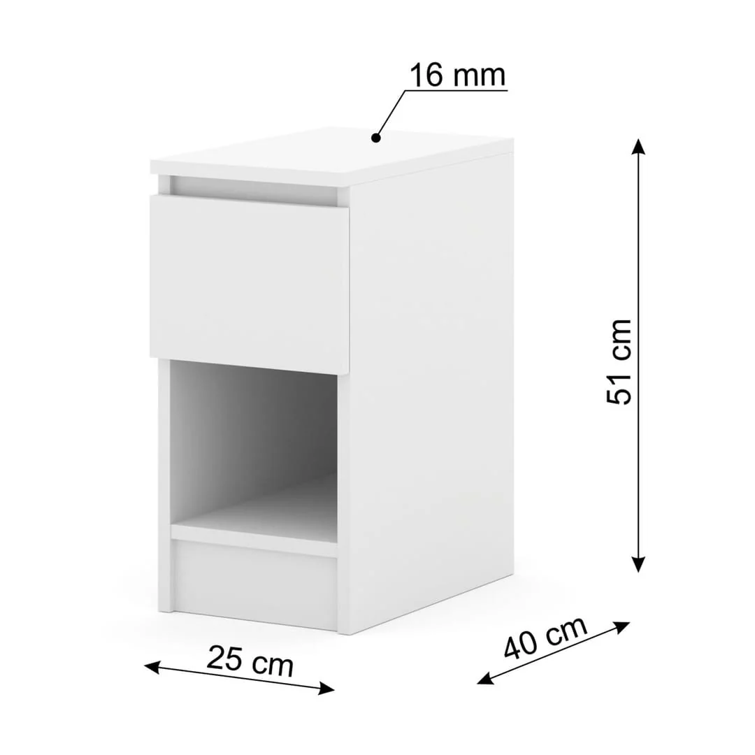 Maja Bedside Table 25cm - Image 7