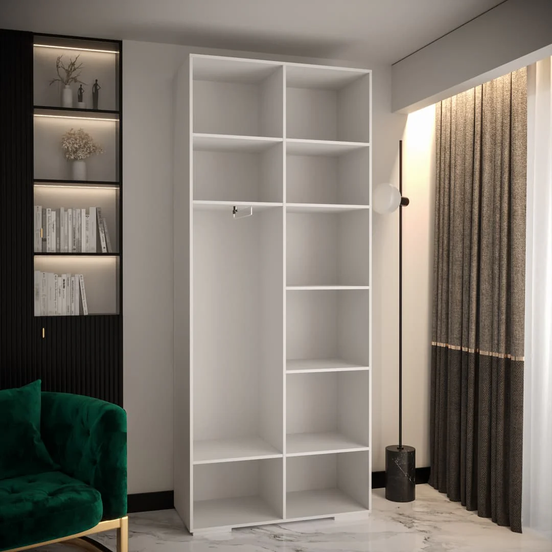 Manhattan I Hinged Door Wardrobe 100cm - Image 5
