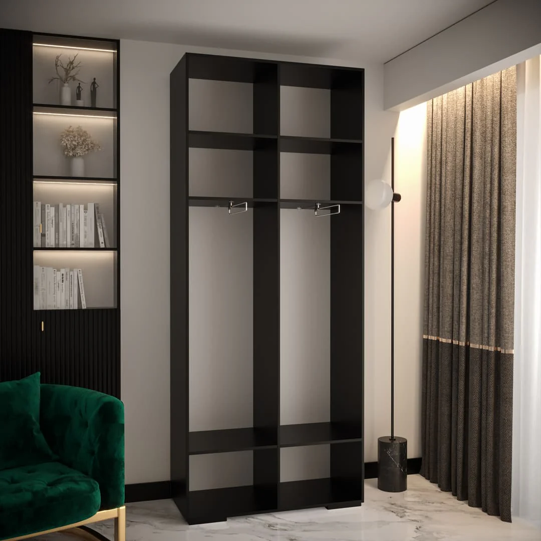Manhattan I Hinged Door Wardrobe 100cm - Image 9