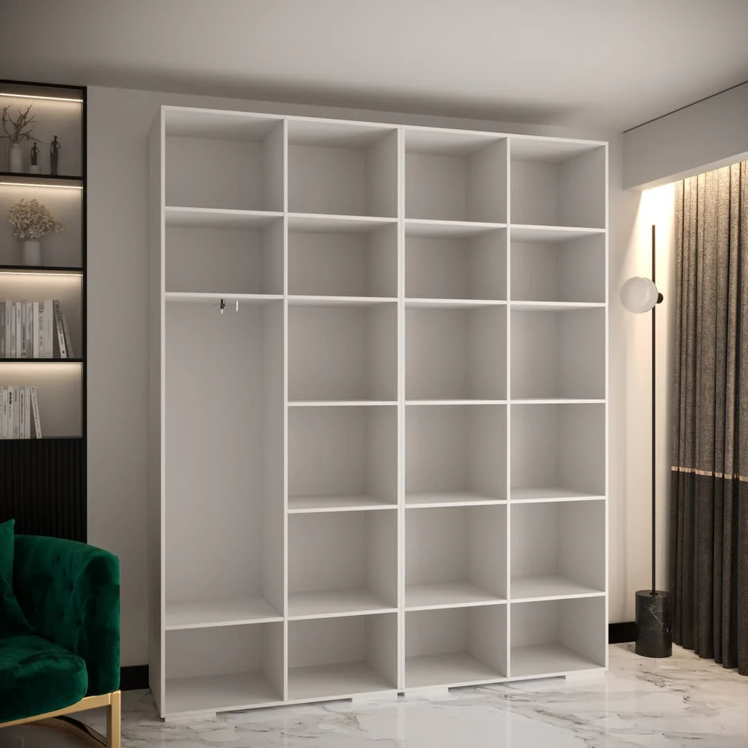 Manhattan I Hinged Door Wardrobe 200cm - Image 5