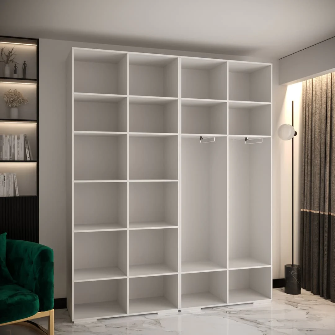 Manhattan II Hinged Door Wardrobe 200cm - Image 11