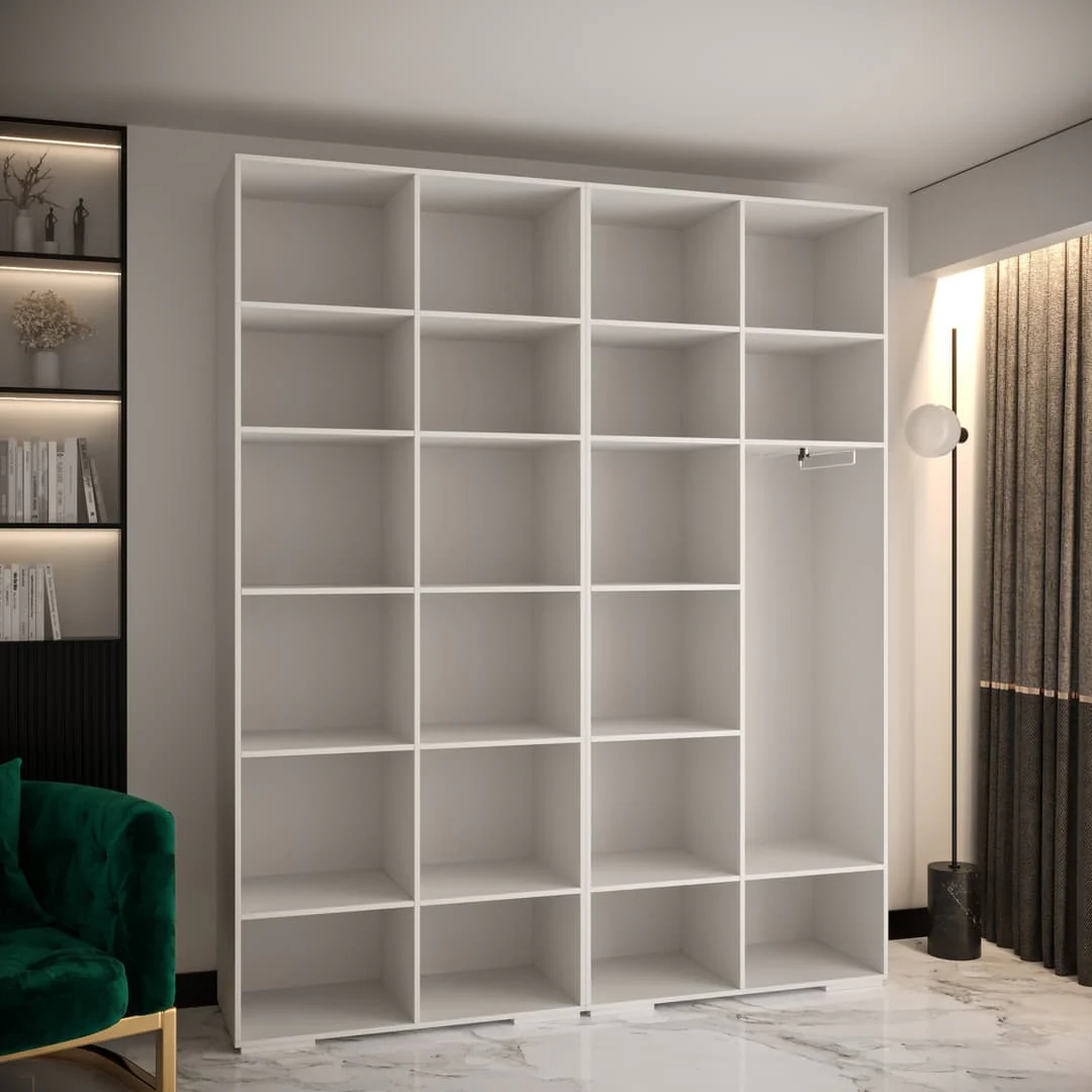 Manhattan II Hinged Door Wardrobe 200cm - Image 12
