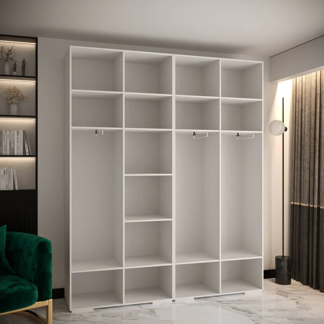 Manhattan II Hinged Door Wardrobe 200cm - Image 16