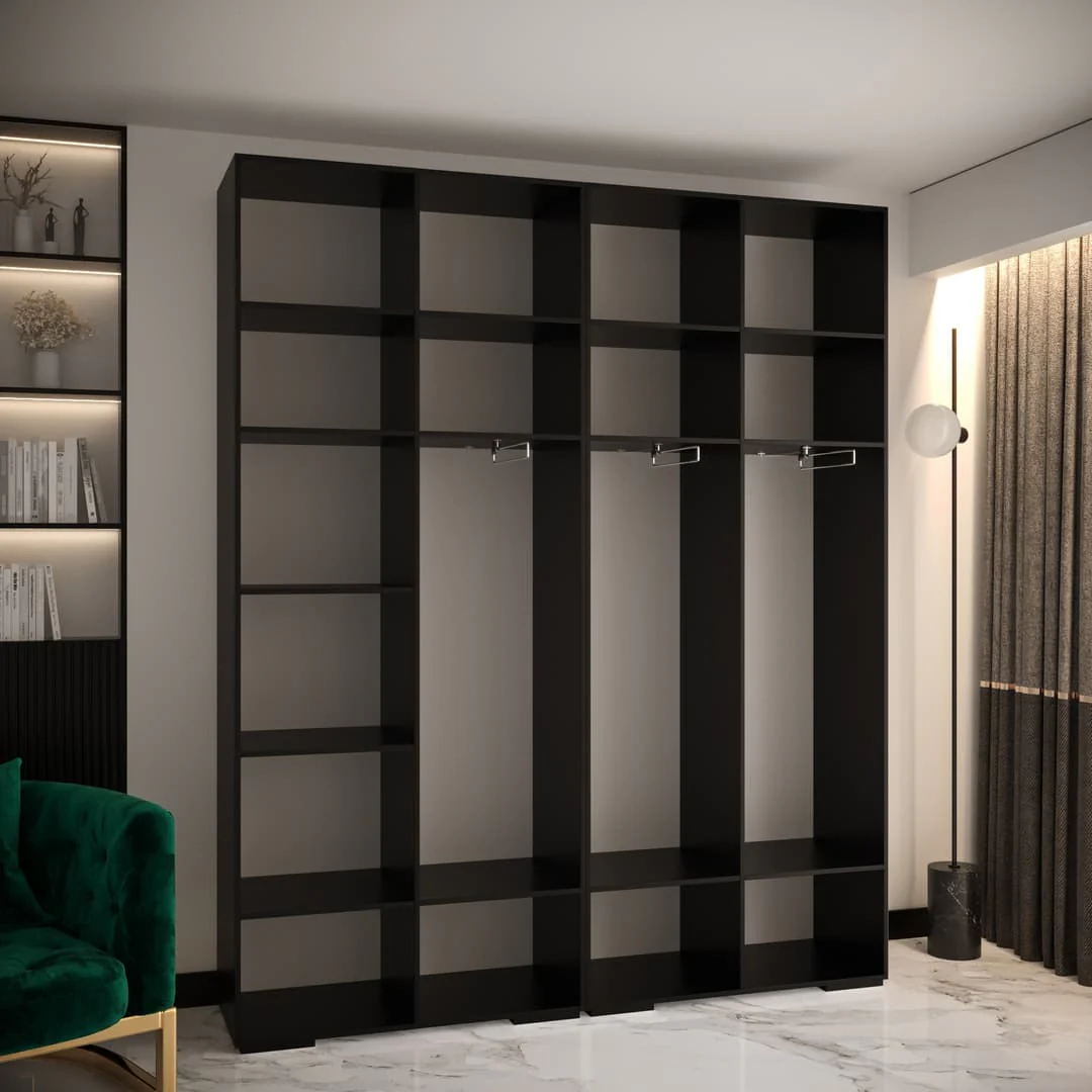Manhattan II Hinged Door Wardrobe 200cm - Image 24