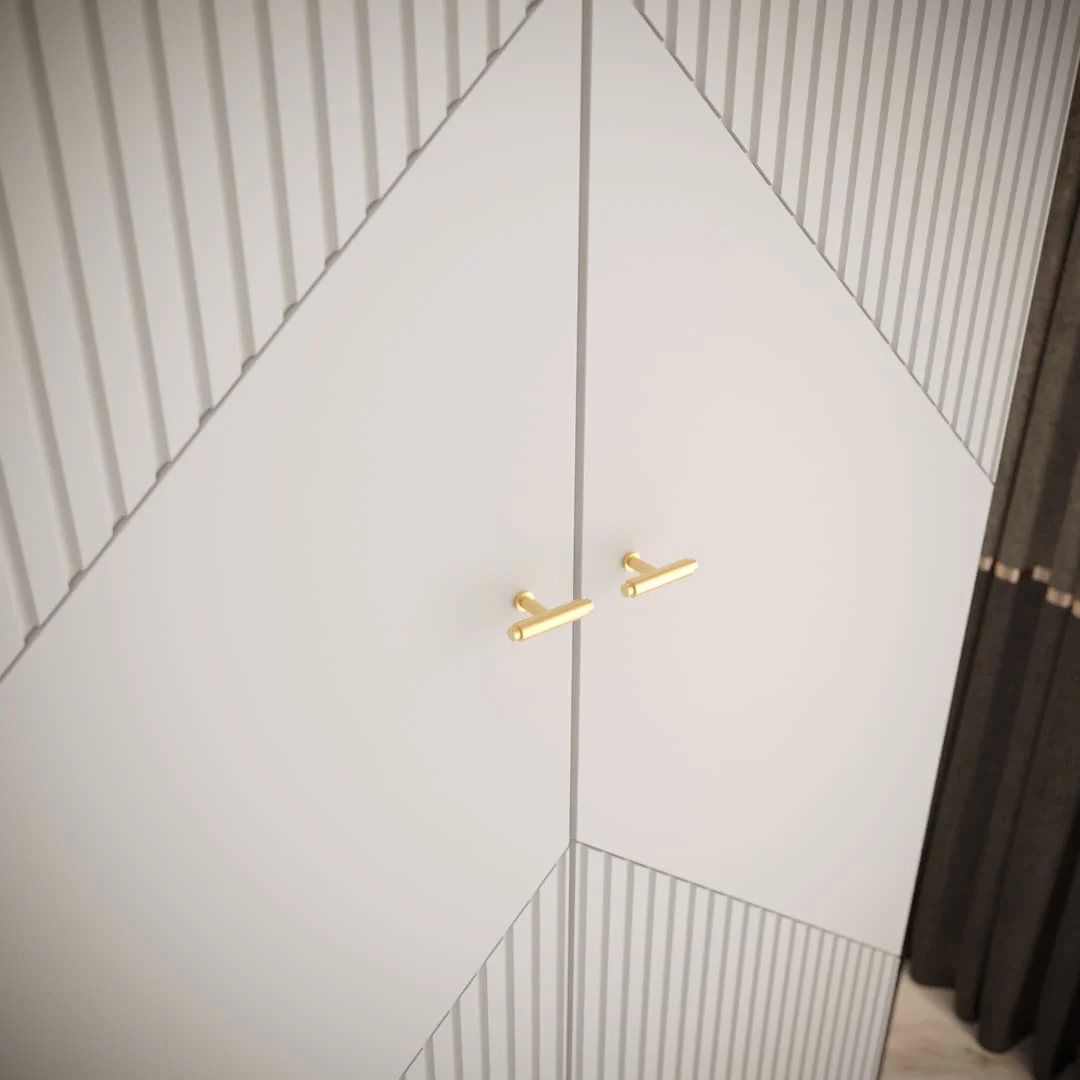 Manhattan II Hinged Door Wardrobe 200cm - Image 3