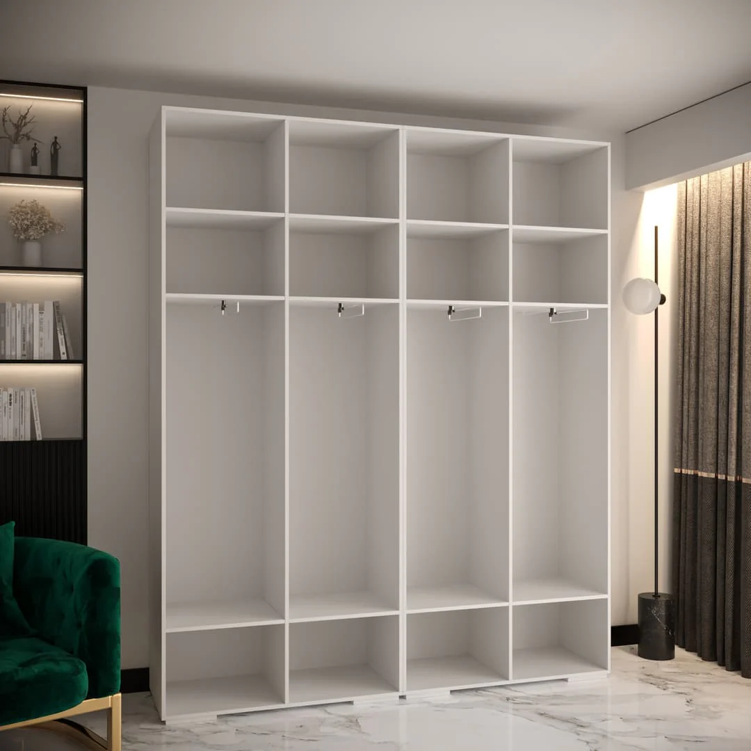 Manhattan III Hinged Door Wardrobe 200cm - Image 6