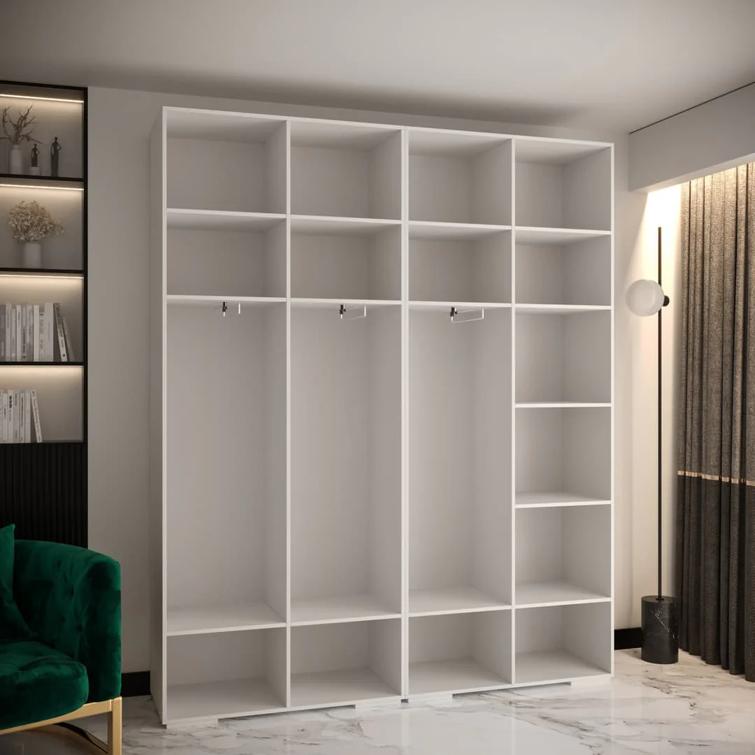 Manhattan III Hinged Door Wardrobe 200cm - Image 8