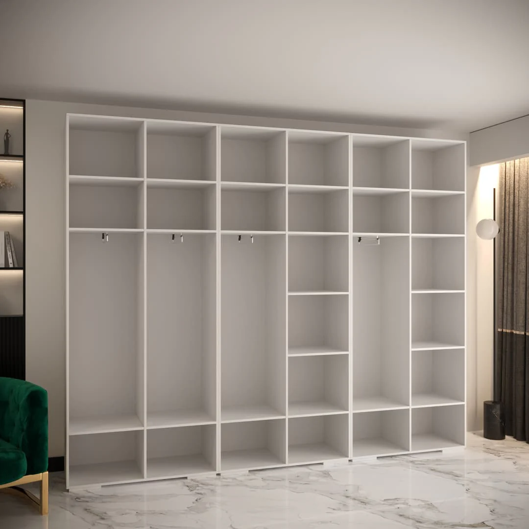 Manhattan III Hinged Door Wardrobe 300cm - Image 10