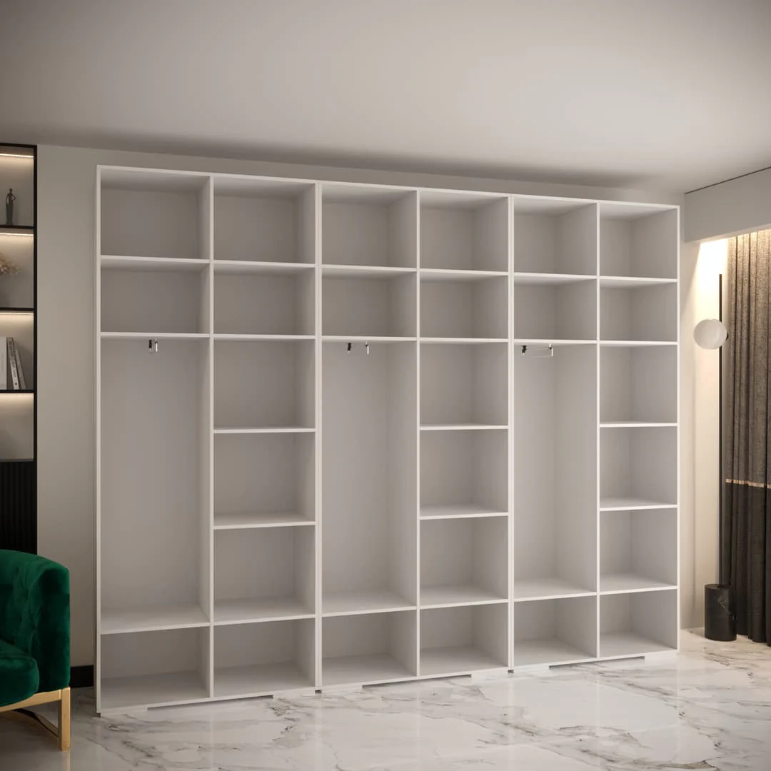Manhattan III Hinged Door Wardrobe 300cm - Image 14
