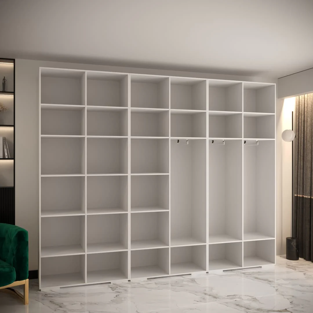 Manhattan III Hinged Door Wardrobe 300cm - Image 16