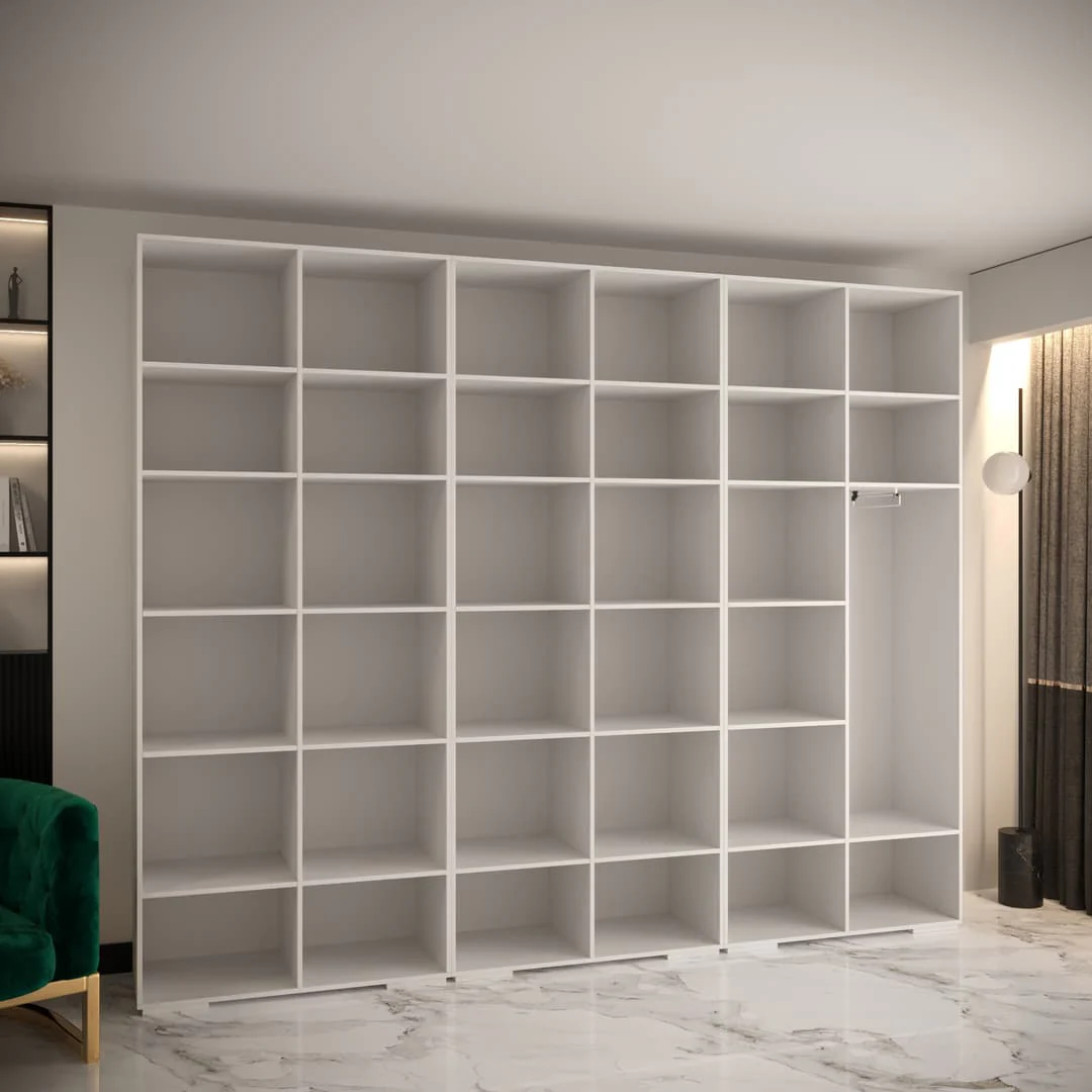 Manhattan III Hinged Door Wardrobe 300cm - Image 18