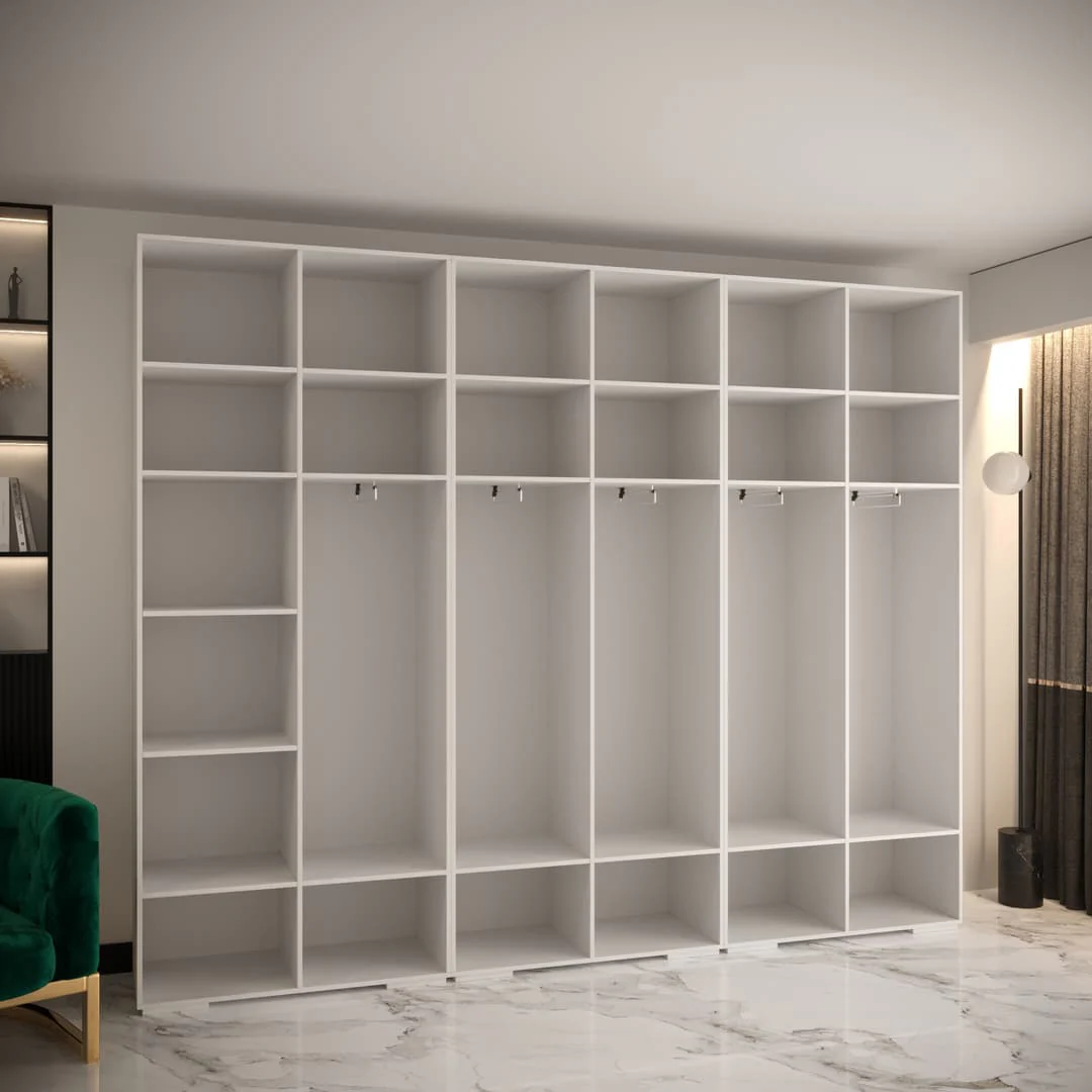 Manhattan III Hinged Door Wardrobe 300cm - Image 24
