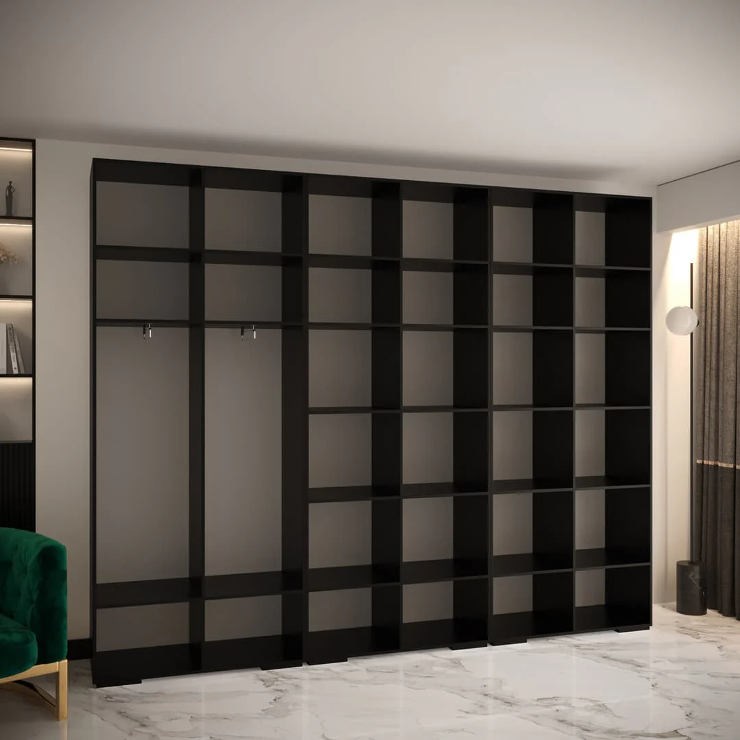Manhattan III Hinged Door Wardrobe 300cm - Image 31