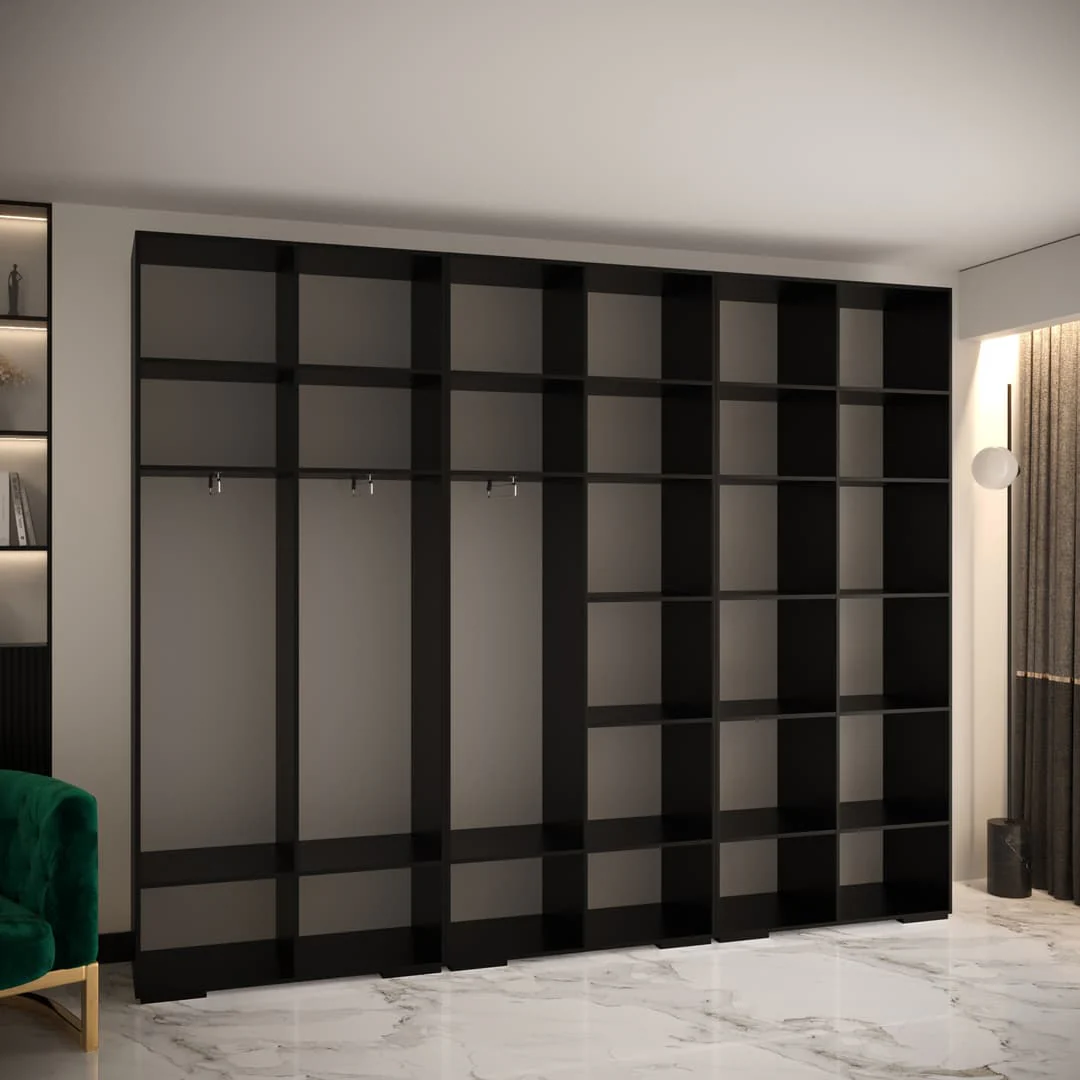 Manhattan III Hinged Door Wardrobe 300cm - Image 32