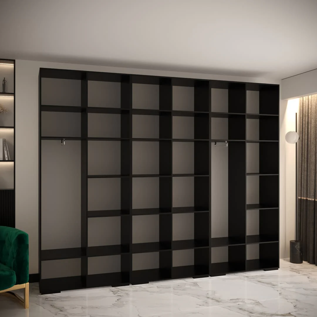 Manhattan III Hinged Door Wardrobe 300cm - Image 37