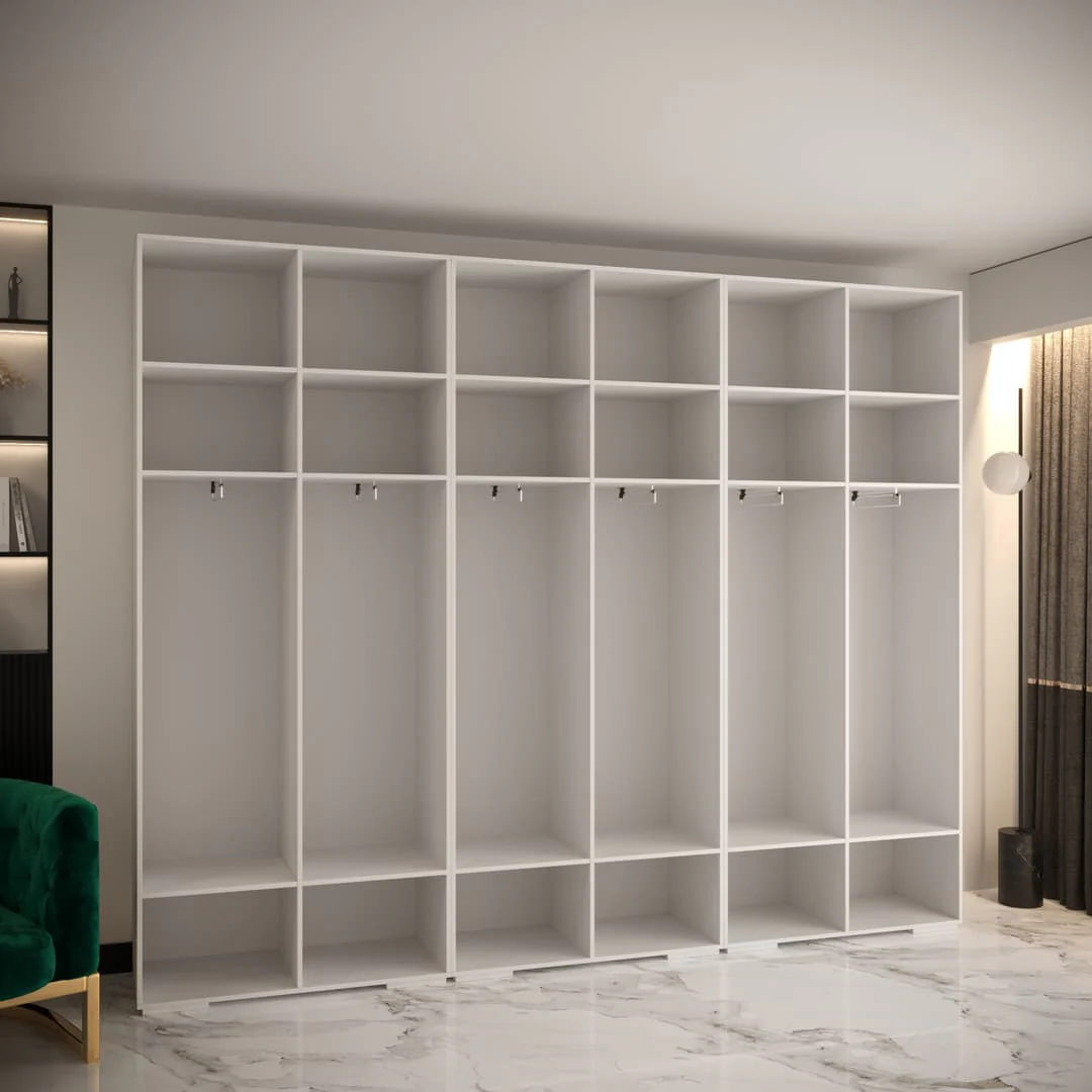 Manhattan III Hinged Door Wardrobe 300cm - Image 4
