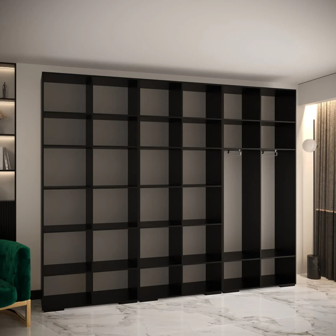 Manhattan III Hinged Door Wardrobe 300cm - Image 42