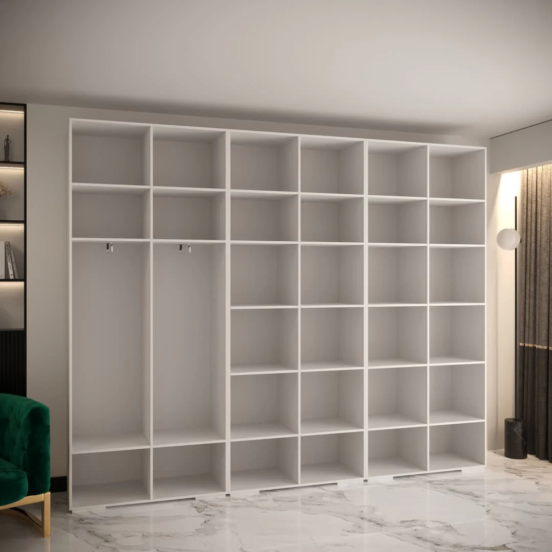 Manhattan III Hinged Door Wardrobe 300cm - Image 6