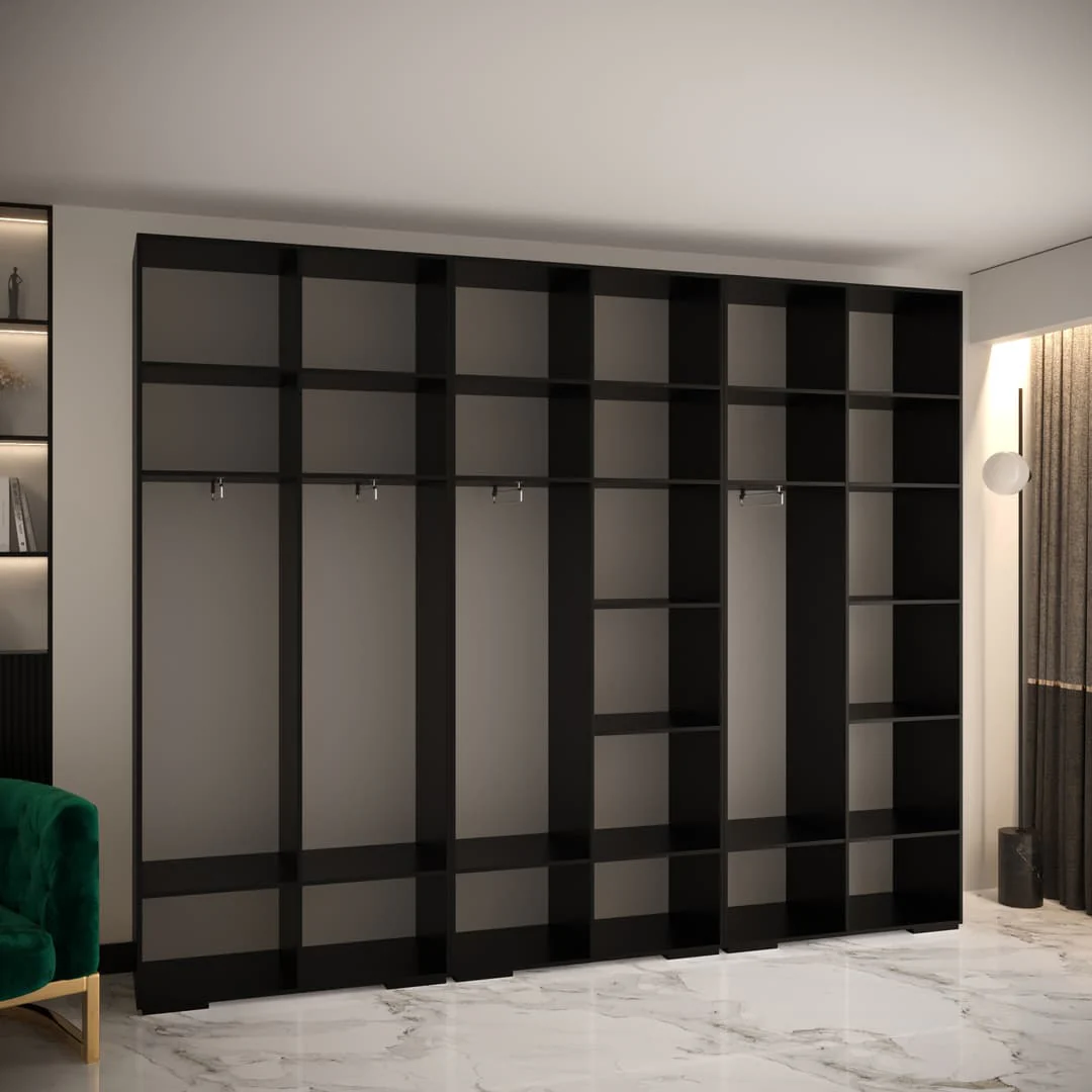 Manhattan IV Hinged Door Wardrobe 300cm - Image 35