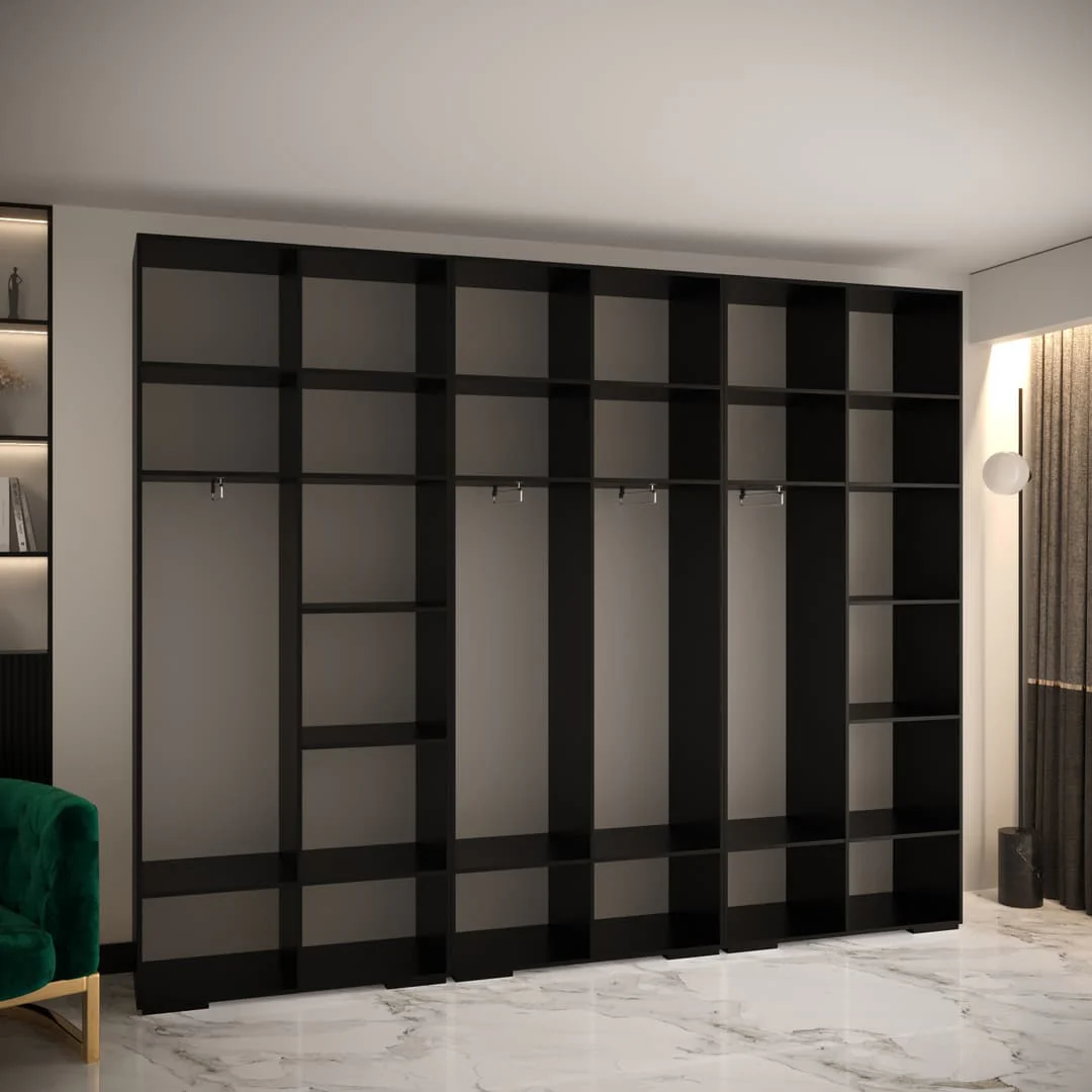 Manhattan IV Hinged Door Wardrobe 300cm - Image 38