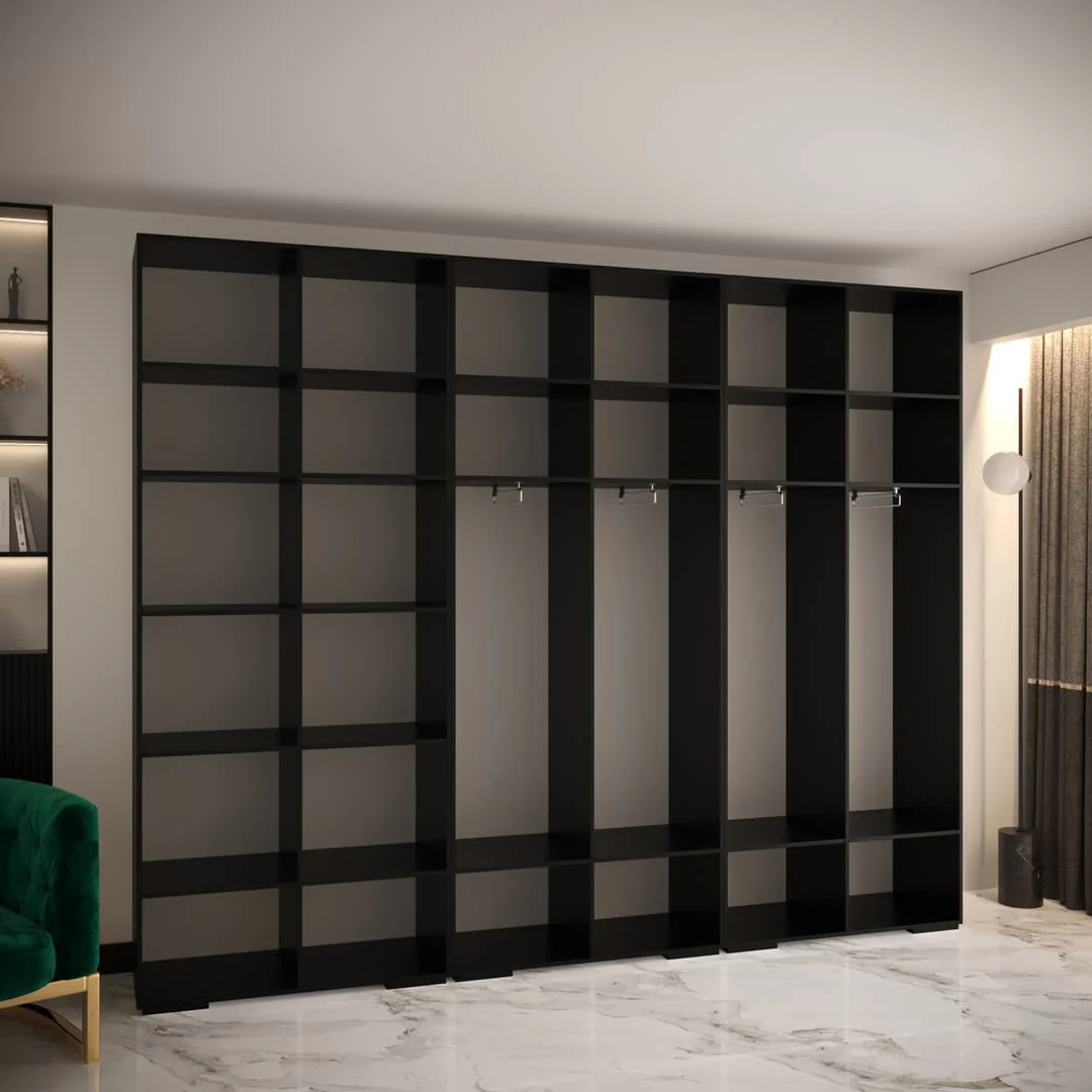 Manhattan IV Hinged Door Wardrobe 300cm - Image 40