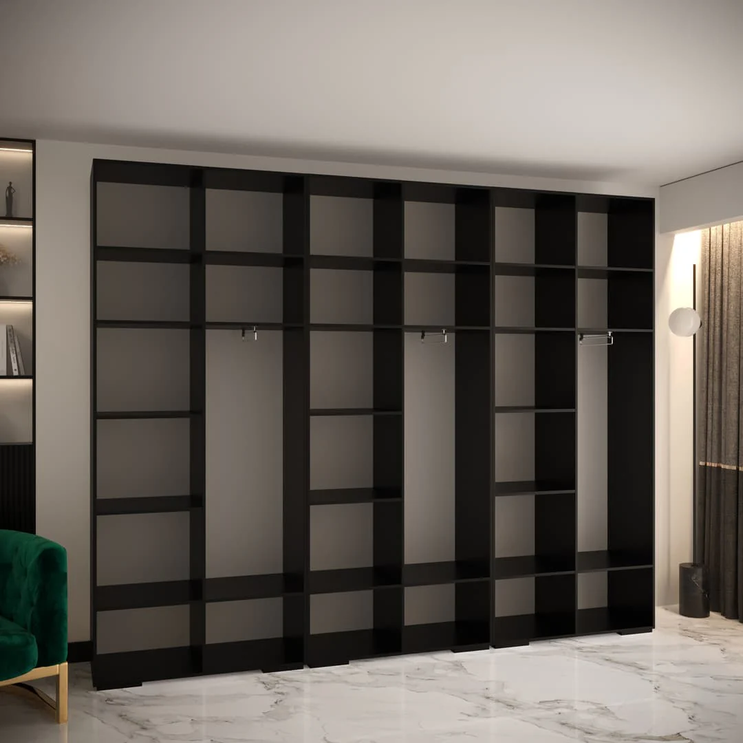 Manhattan IV Hinged Door Wardrobe 300cm - Image 47