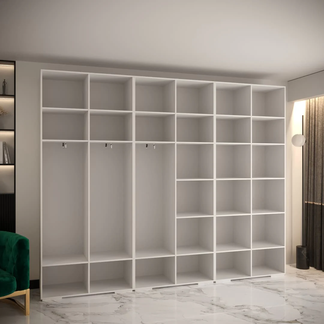 Manhattan IV Hinged Door Wardrobe 300cm - Image 7