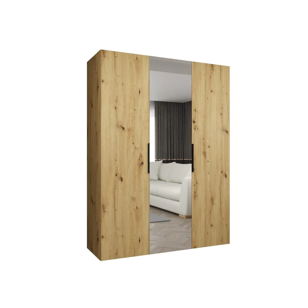 Marbella II Hinged Door Wardrobe 150cm - Image 8