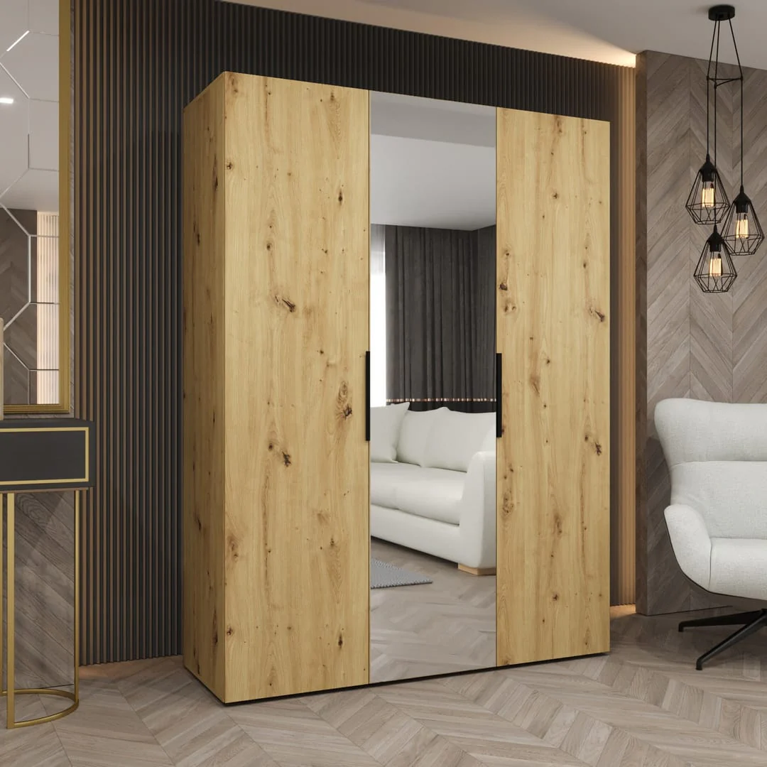 Marbella II Hinged Door Wardrobe 150cm - Image 9