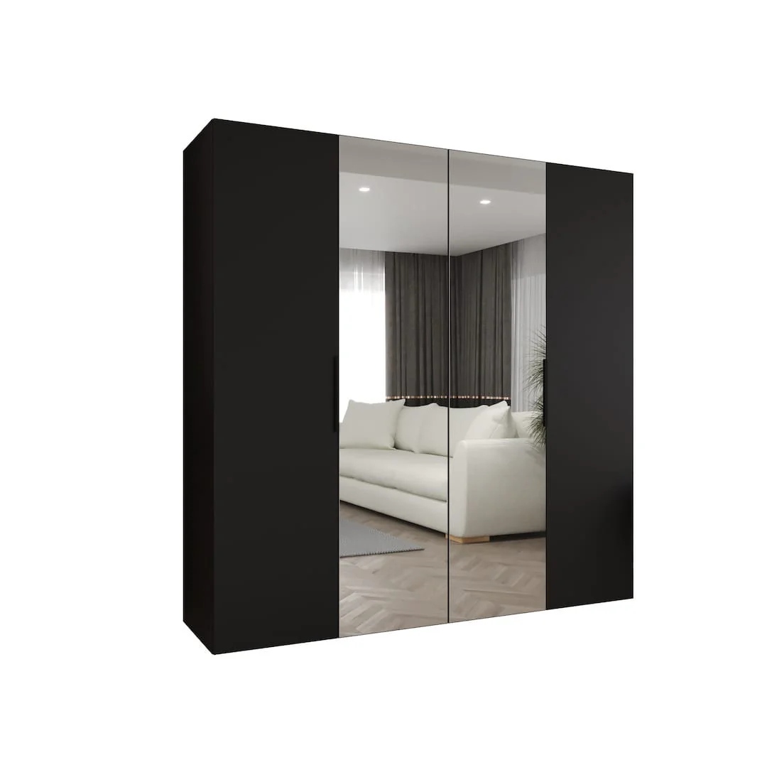 Marbella II Hinged Door Wardrobe 200cm - Image 2