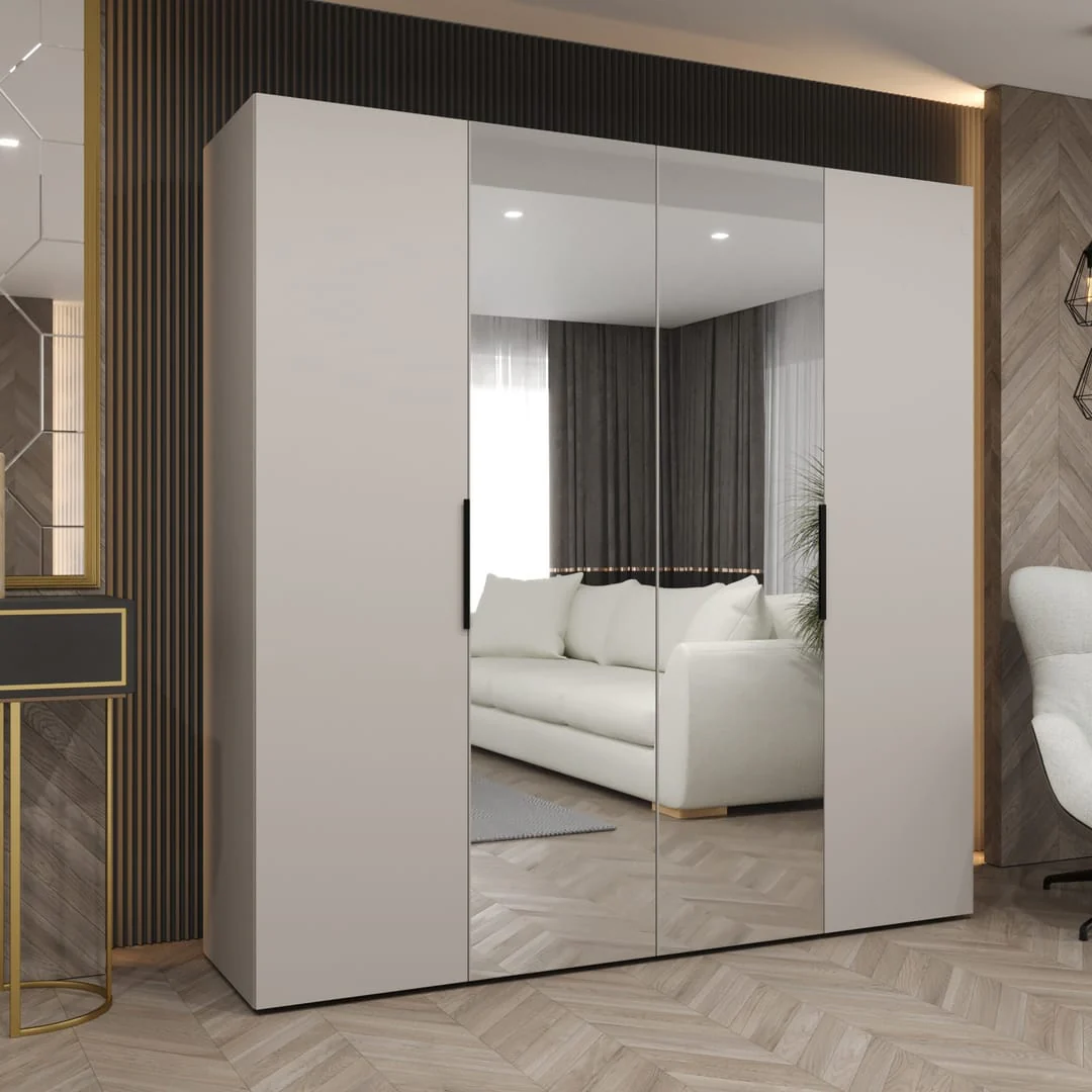 Marbella II Hinged Door Wardrobe 200cm - Image 4