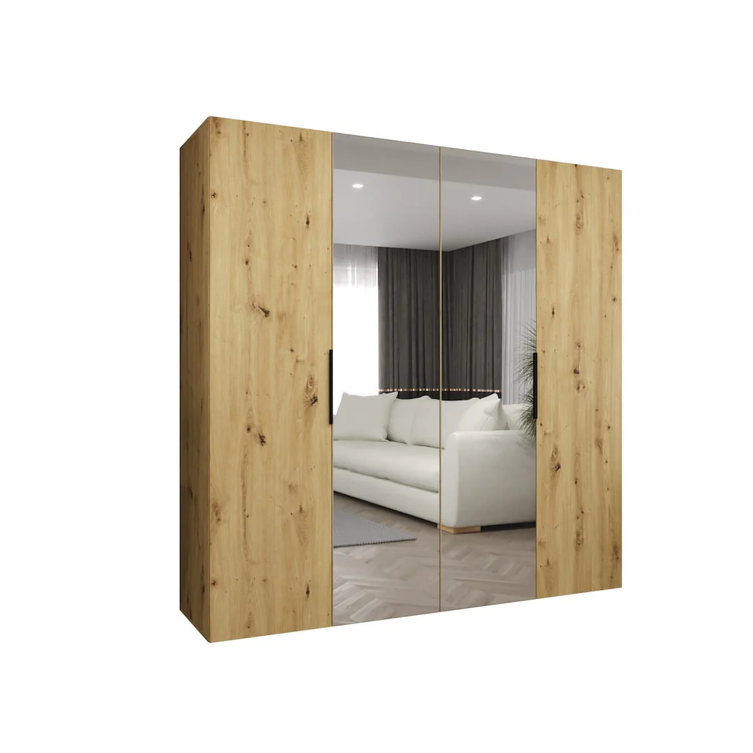 Marbella II Hinged Door Wardrobe 200cm - Image 8