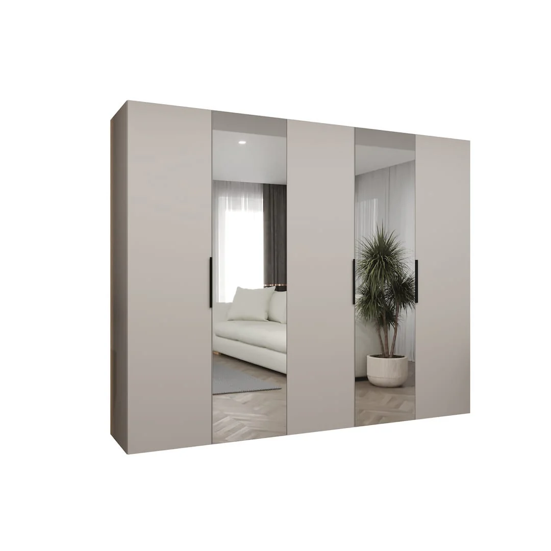 Marbella II Hinged Door Wardrobe 250cm - Image 2