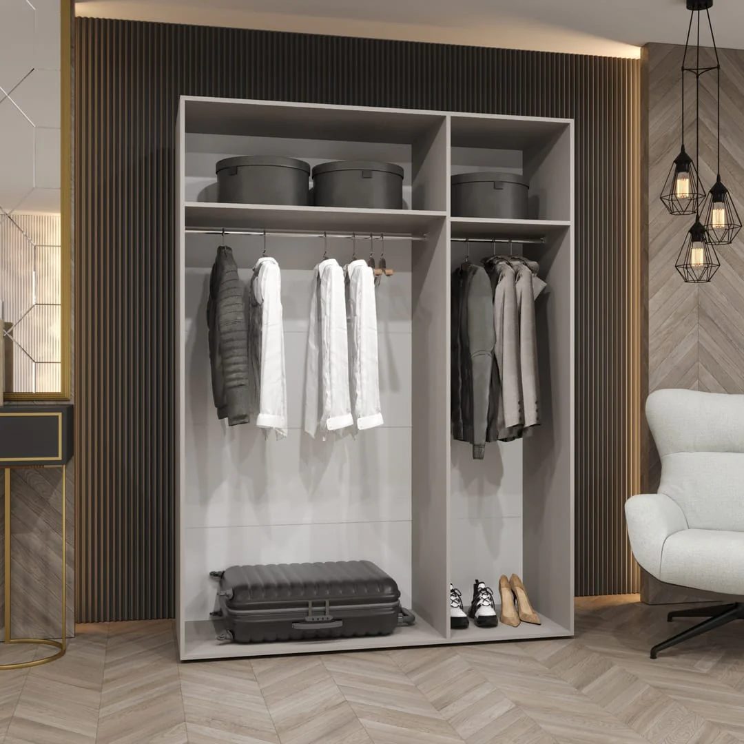 Marbella III Hinged Door Wardrobe 150cm - Image 9
