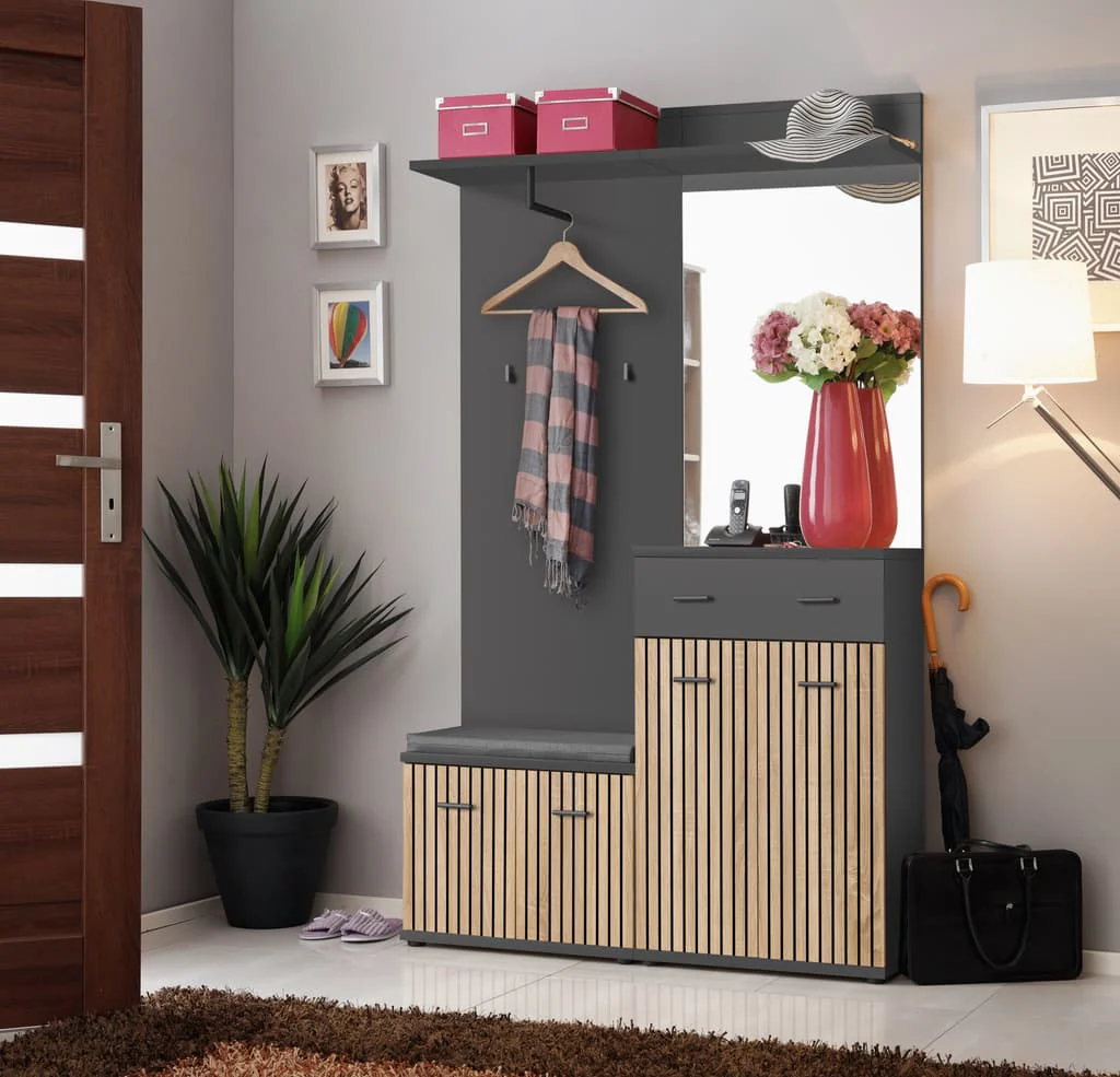 Marco Tall Hallway Cabinet 60cm - Image 2